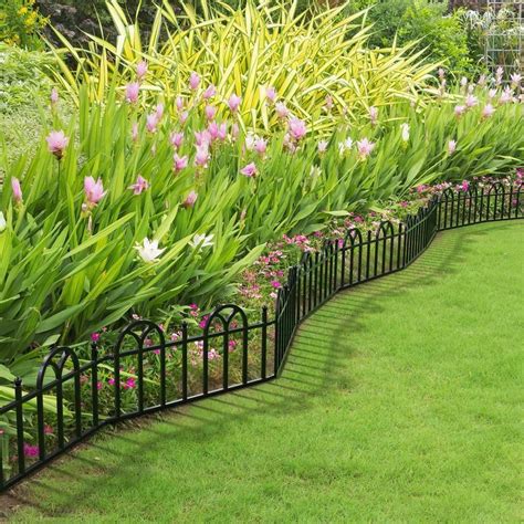 garden border edging fence